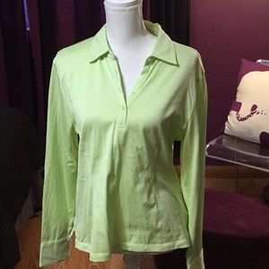 Greg Norman play dry polo, sz L, green